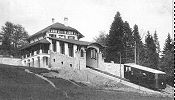 Funiculaire Neuchâtel Chaumont - Bergstation historisch Funiculaire Neuchâtel Chaumont - Bergstation historisch