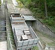 Standseilbahn Kraftwerk Turtmann Oberems - Foto Hansruedi Imgrüth Histec Archiv standseilbahnen.ch Standseilbahn Kraftwerk Turtmann Oberems - Foto Hansruedi Imgrüth Histec Archiv standseilbahnen.ch