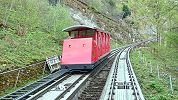 Bürgenstockbahn Standseilbahn Bürgenstock funicular Burgenstock - Ausweiche Bürgenstockbahn Standseilbahn Bürgenstock funicular Burgenstock - Ausweiche