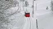 Standseilbahn Treib Seelisberg - Winter Standseilbahn Treib Seelisberg - Winter