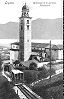 Standseilbahn Funicolare Lugano Stazione FFS Bahnhof SBB sehr frühes Foto mit der Ausweiche und dem Wagen 1 der 1. Wagengeneration 1886 - 1929 rechts die Cattedrale San Lorenzo Standseilbahn Funicolare Lugano Stazione FFS Bahnhof SBB sehr frühes Foto mit der Ausweiche und dem Wagen 1 der 1. Wagengeneration 1886 - 1929 rechts die Cattedrale San Lorenzo