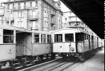 Standseilbahn Funiculaire Lausanne Ouchy - Flon - Station und Ausweiche Montriond - Foto Archiv standseilbahnen.ch Standseilbahn Funiculaire Lausanne Ouchy - Flon - Station und Ausweiche Montriond - Foto Archiv standseilbahnen.ch