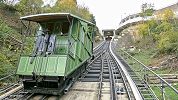 Standseilbahn Fribourg - Funiculaire Fribourg - In der Ausweiche