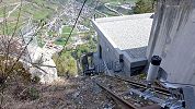 Standseilbahn Kraftwerk Orsières - Bergstation