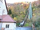 Wasserkraftwerk der SBB in Amsteg mit der ehemaligen Standseilbahn Amsteg Kraftwerk SBB - Bristen Wasserschloss - Foto 2020 standseilbahnen.ch