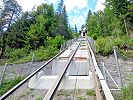Flims Caumasee Standseilbahn Caumalift Foto 2025 nach der Modernisierung 2024 2025 Foto Markus Seitz Archiv standseilbahnen.ch Flims Caumasee Standseilbahn Caumalift Foto 2025 nach der Modernisierung 2024 2025 Foto Markus Seitz Archiv standseilbahnen.ch