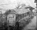 Bergstation der ehemaligen Standseilbahn Bad Ragaz - Wartenstein - ein seltenes Foto - Quelle Archiv standseilbahnen.ch