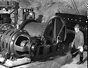 Winde und Antrieb Standseilbahn Gonzen Gesenk II Wolfsloch - auf dem Foto allerdings noch vor dem Einsatz bei dieser Standseilbahn beim früheren Standort Standseilbahn Gesenk I Nauswand vor 1939