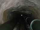 Tunnel der Standseilbahn Balbalera - Puntalta