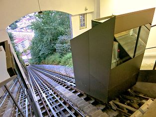 Information about funiculars in Switzerland - photo Gutsch funicular Lucerne